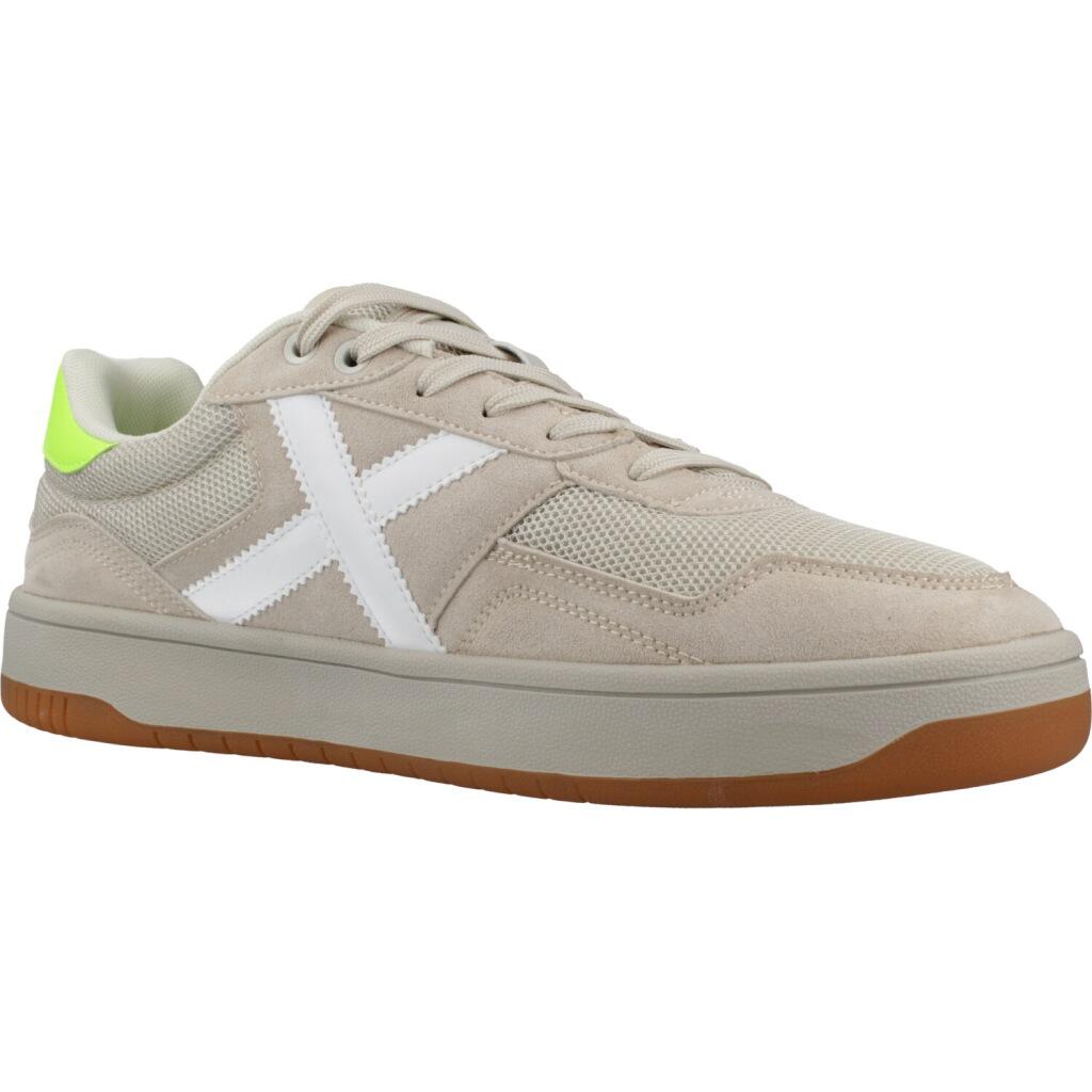 MUNICH STILO 09 Sneaker Contemporánea Beige y Flúor 5/5