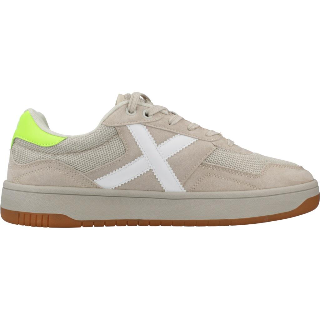 MUNICH STILO 09 Sneaker Contemporánea Beige y Flúor 4/5