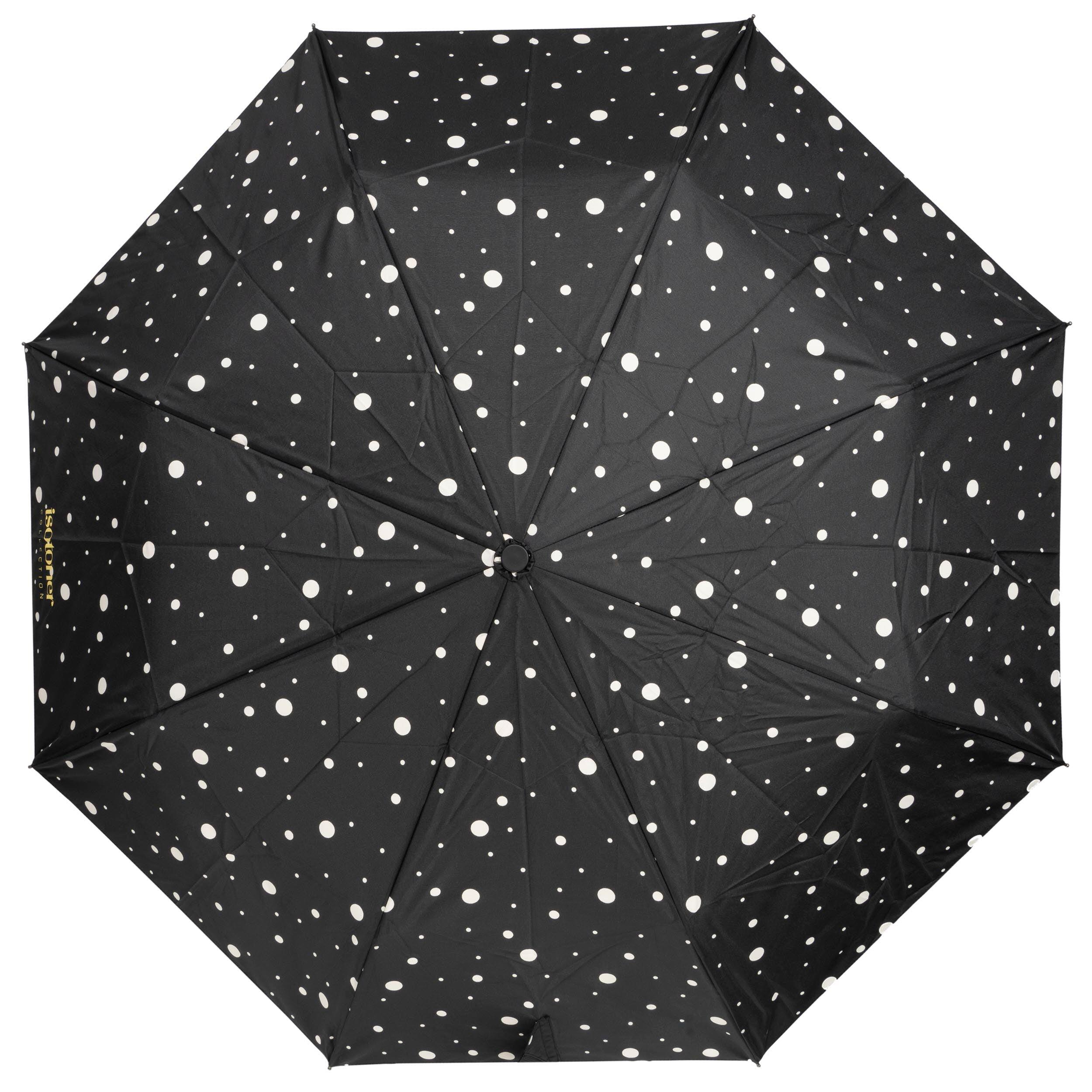 Ombrello Petit Prix - Pois Noir/Jaune 3/5