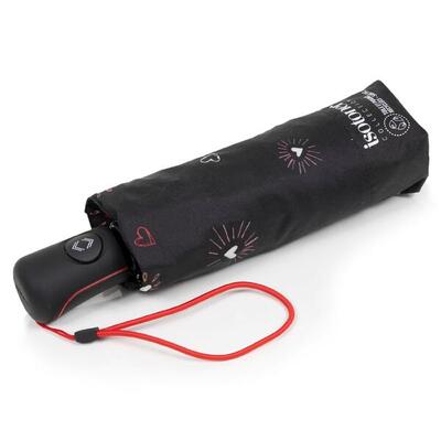 Mini auto hart rode paraplu