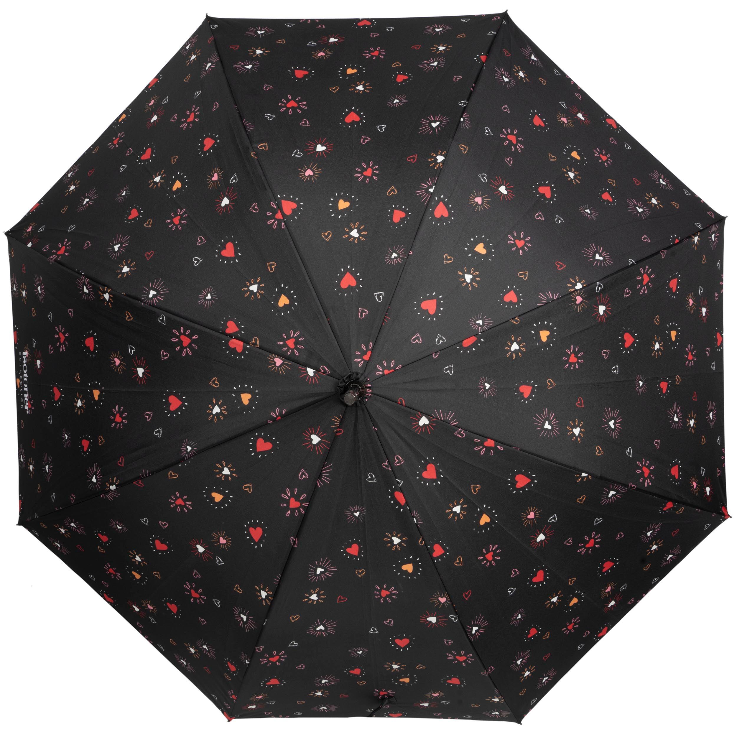 Ombrello Canne Auto - Cœur Rouge 3/5