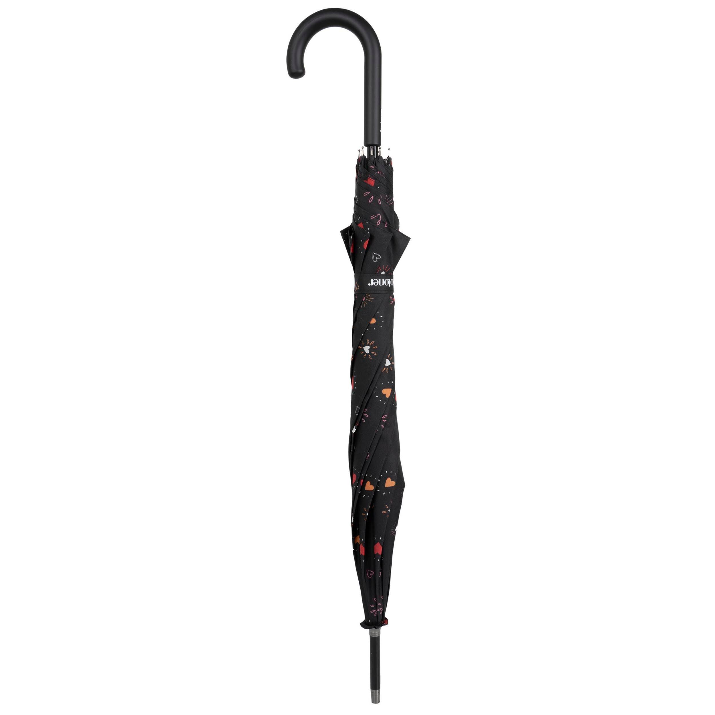 Ombrello Canne Auto - Cœur Rouge 4/5