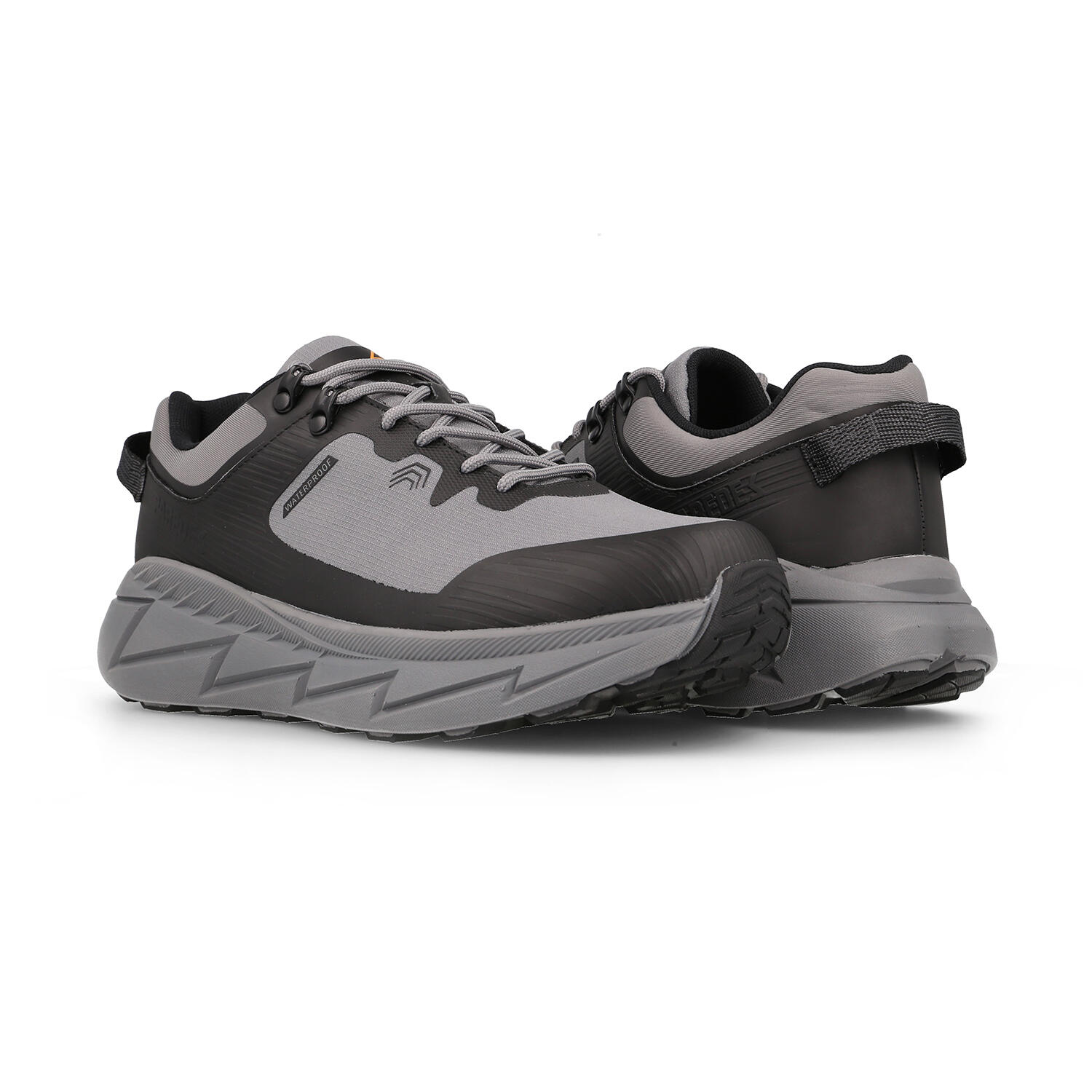 Zapatillas trekking Hombre impermeables Llaurí gris 4/5