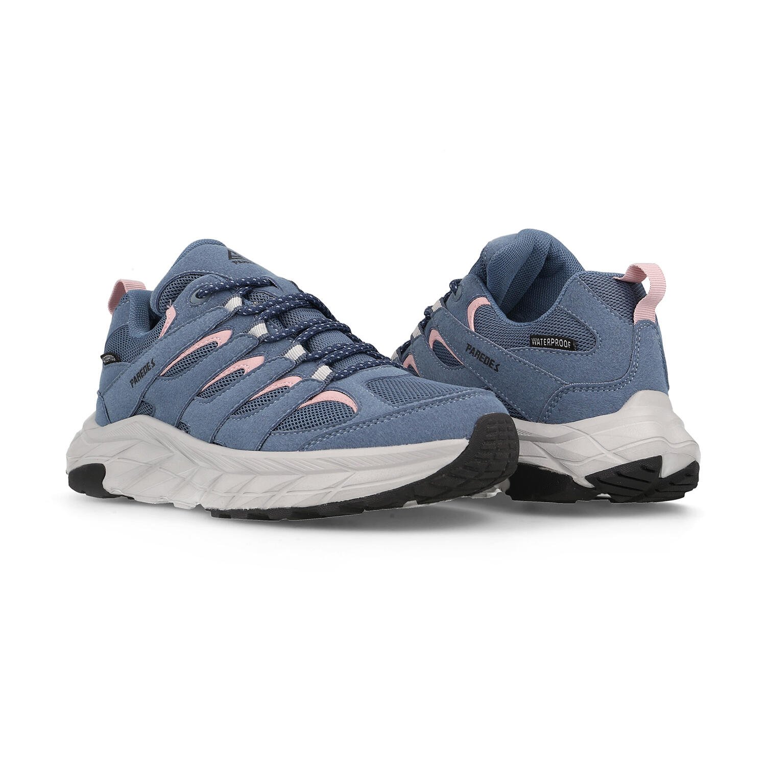 Zapatillas trekking Mujer Ribadavia azul marino 4/5