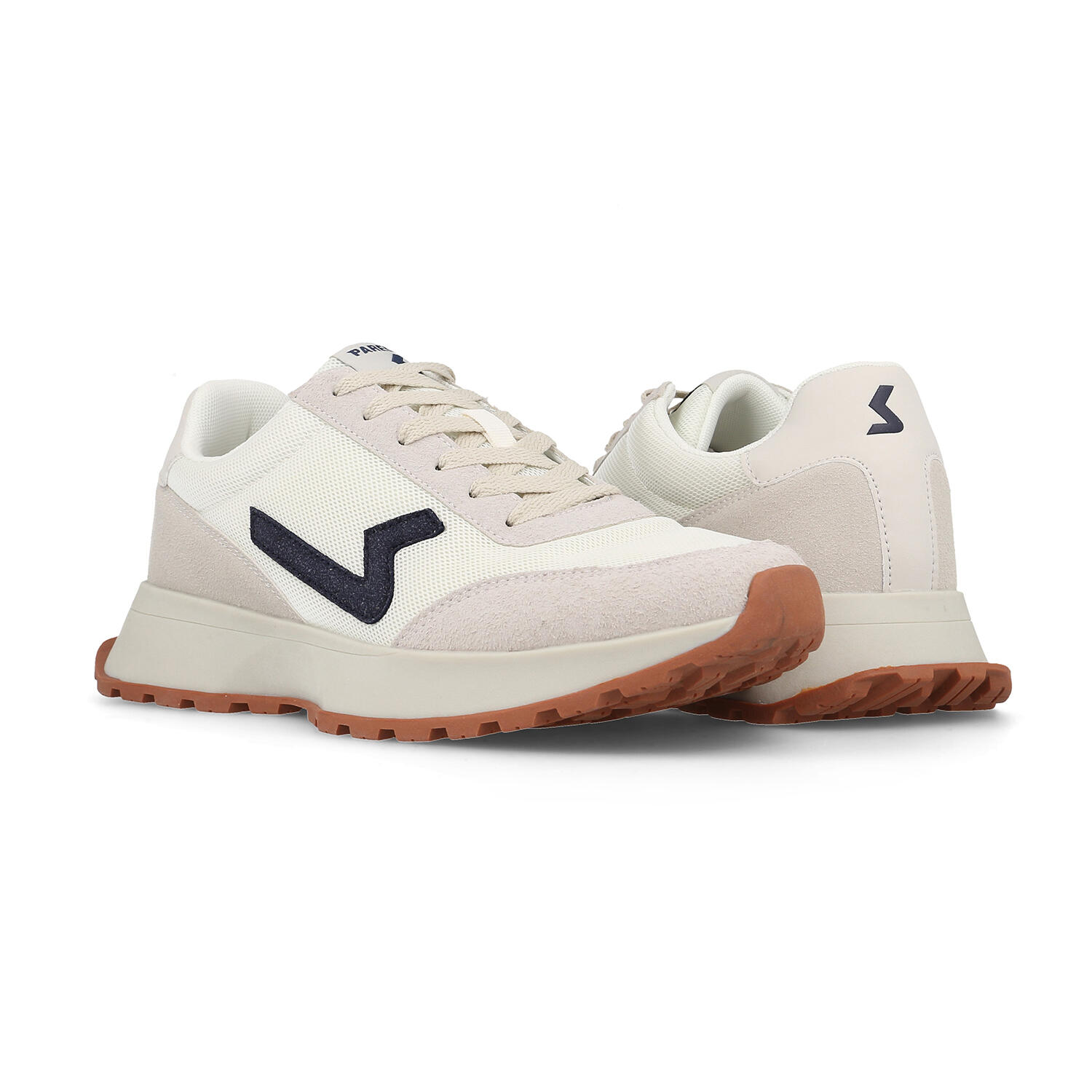 Zapatillas casual Hombre Vélez blanco 4/5