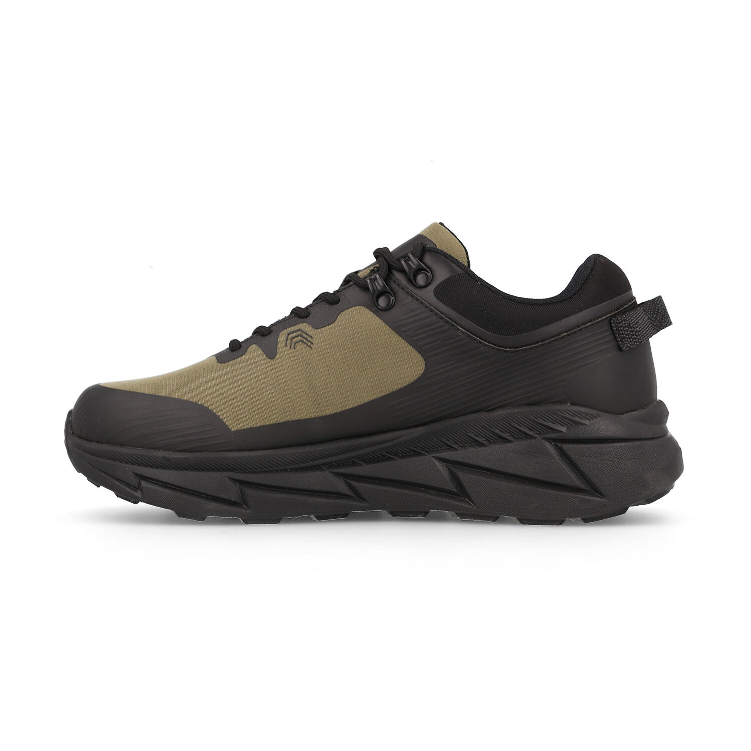Zapatillas trekking Hombre impermeables Llaurí kaki 3/5