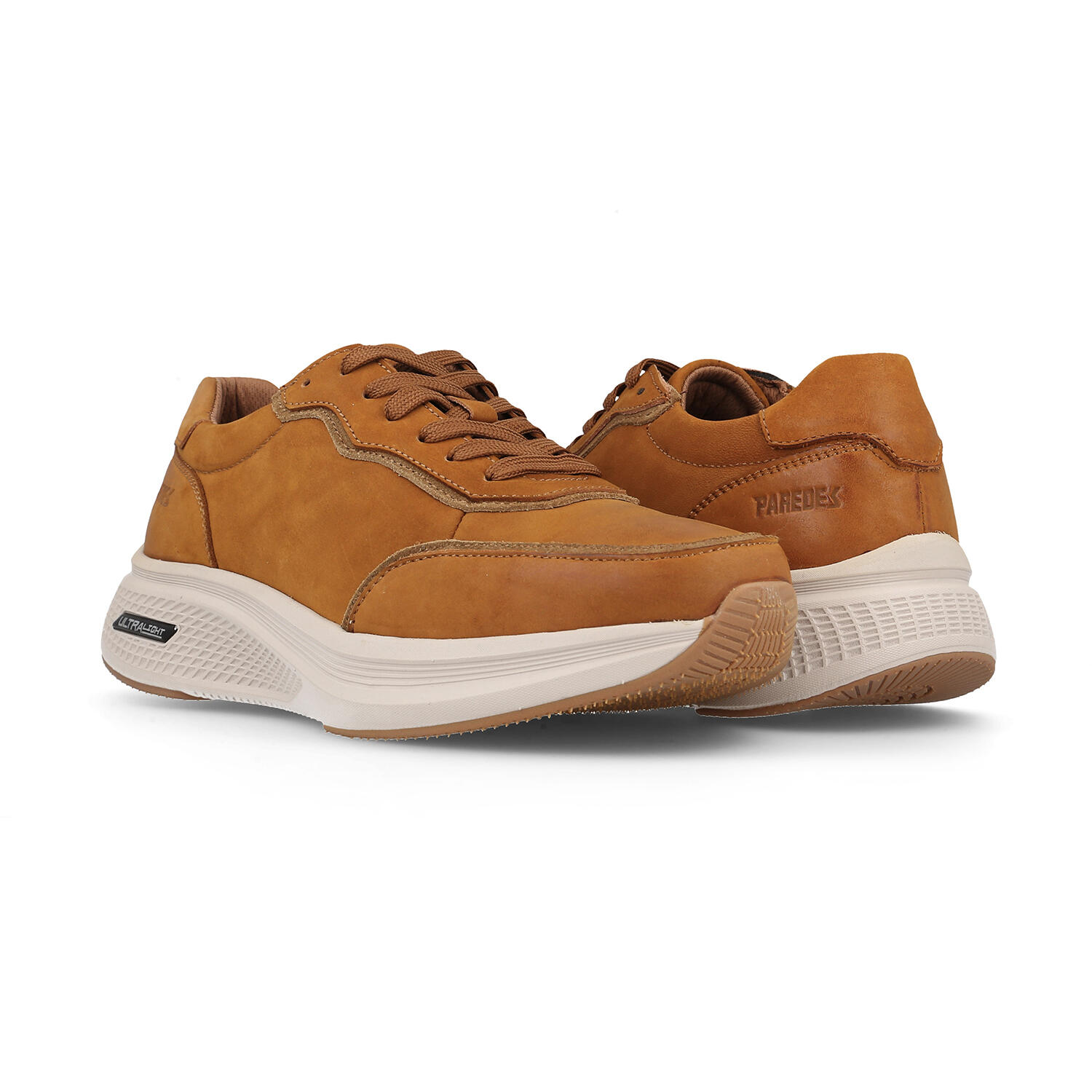 Zapatillas casual Hombre Genil mostaza 4/5