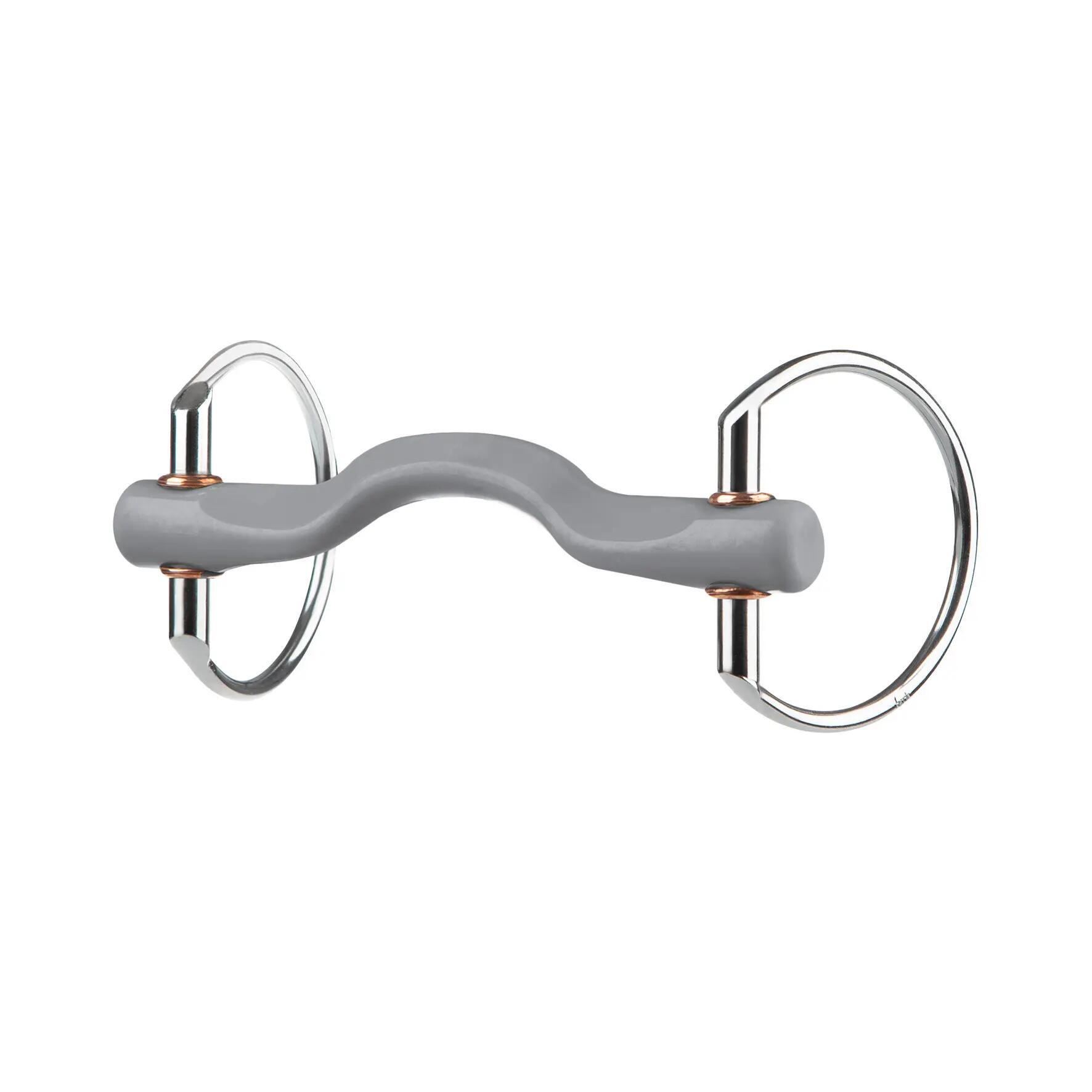 Mors olive pour cheval avec passage de langue, doux Beris Konnex 1/1