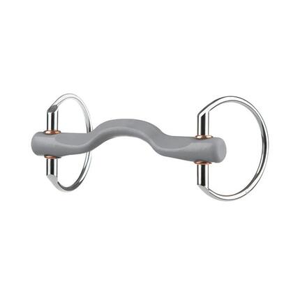 Mors olive pour cheval avec passage de langue, doux Beris Konnex