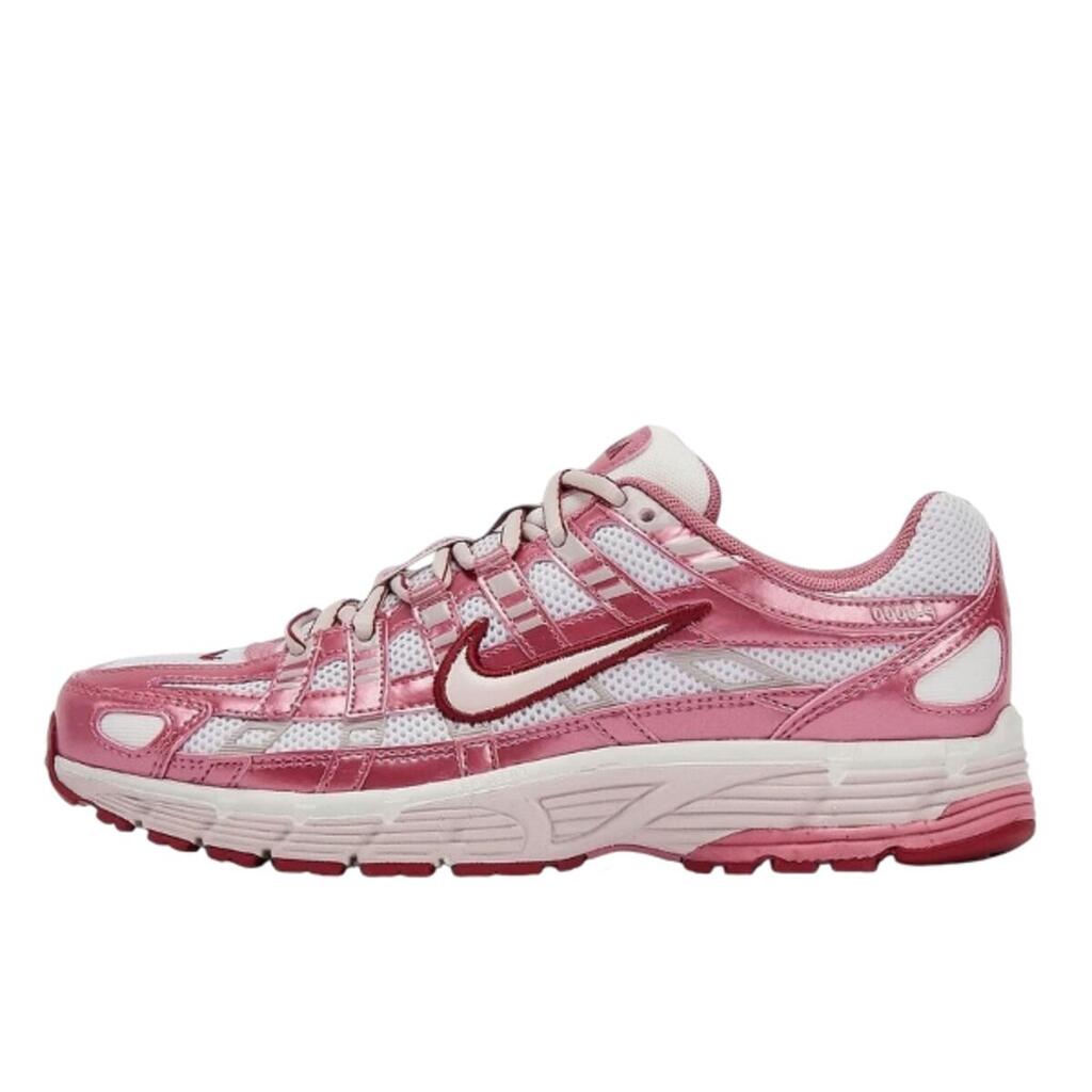 Shoes  P-6000 White Silt Red Peony
