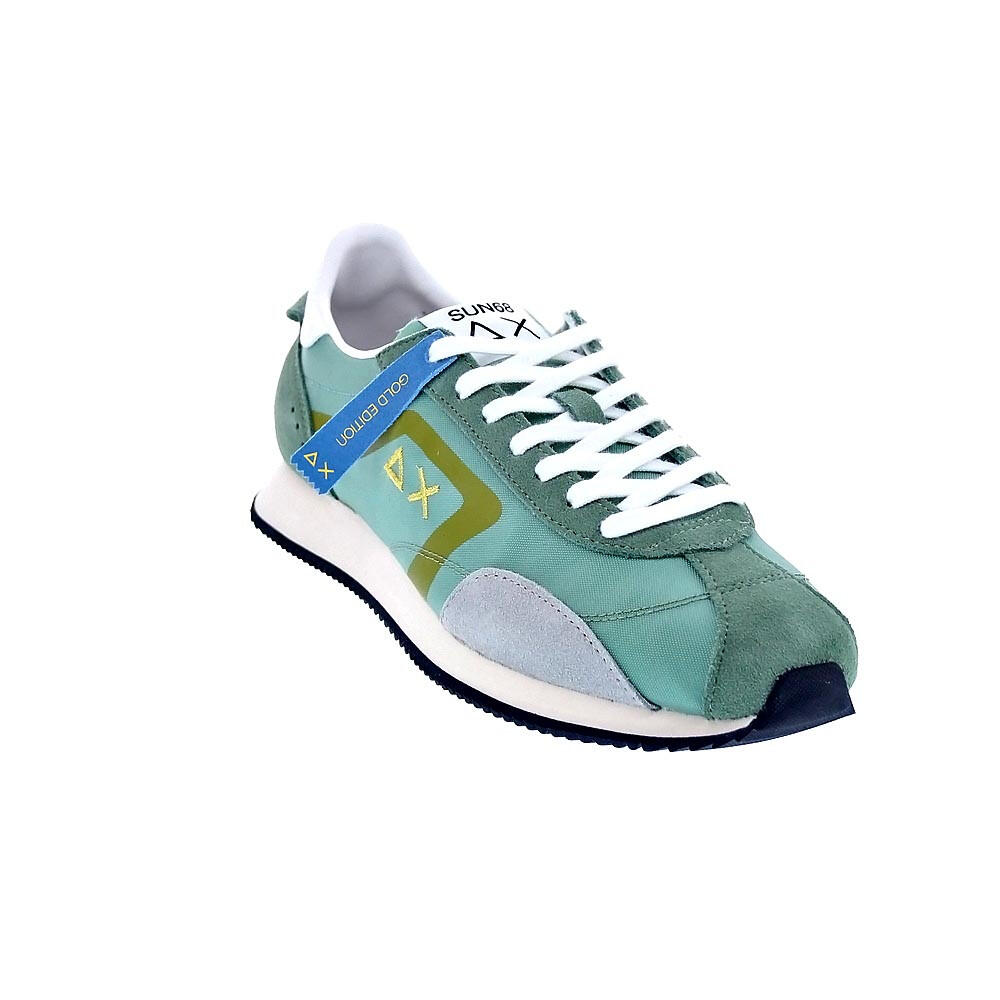 Zapatillas SUN68  Easy Runner Verde  Hombre 4/4