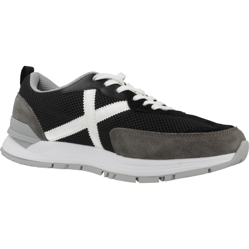 MUNICH VERSATILE 33 Sneakers Retro Running Negras y Grises 5/5