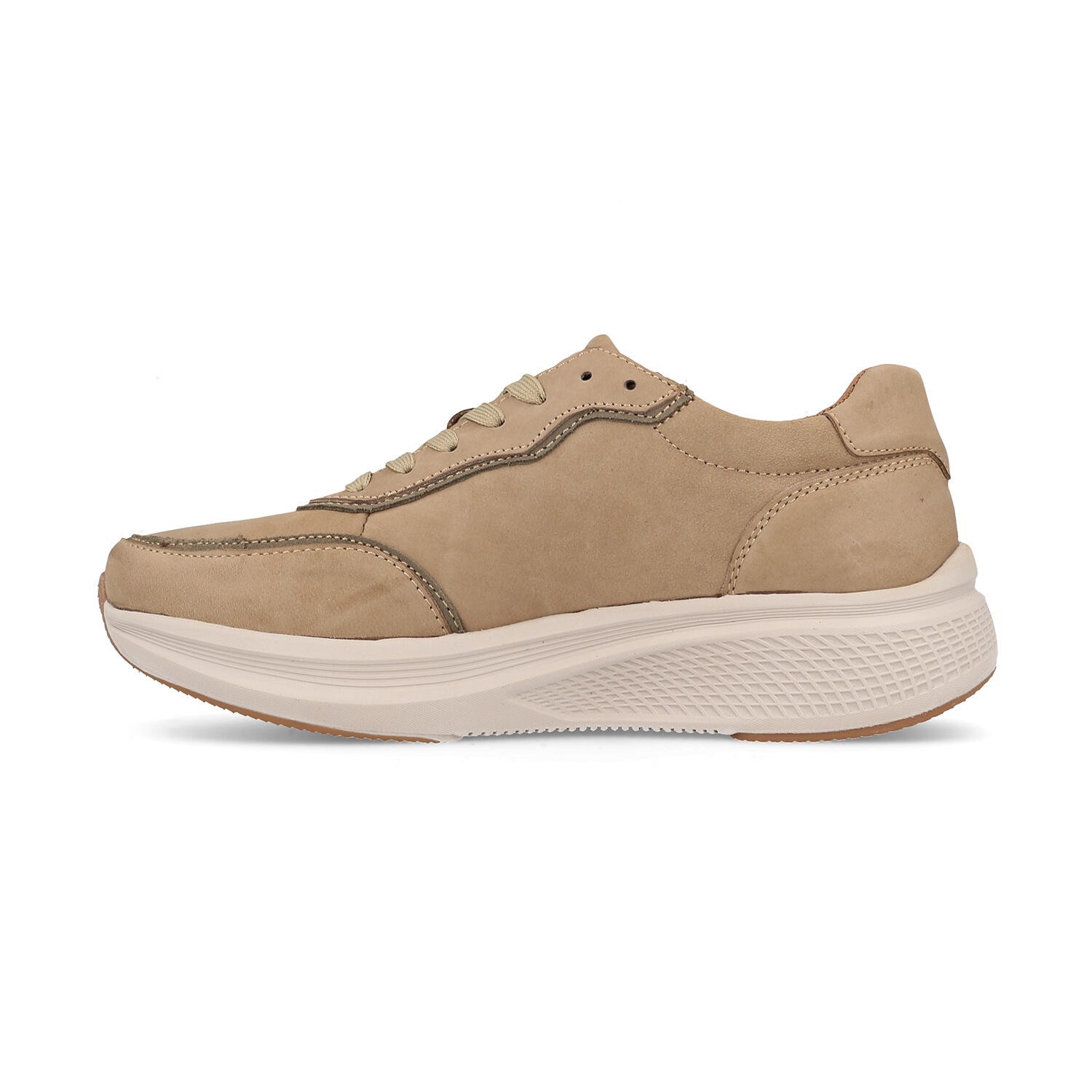 Zapatillas casual Hombre Genil marrón claro 3/5