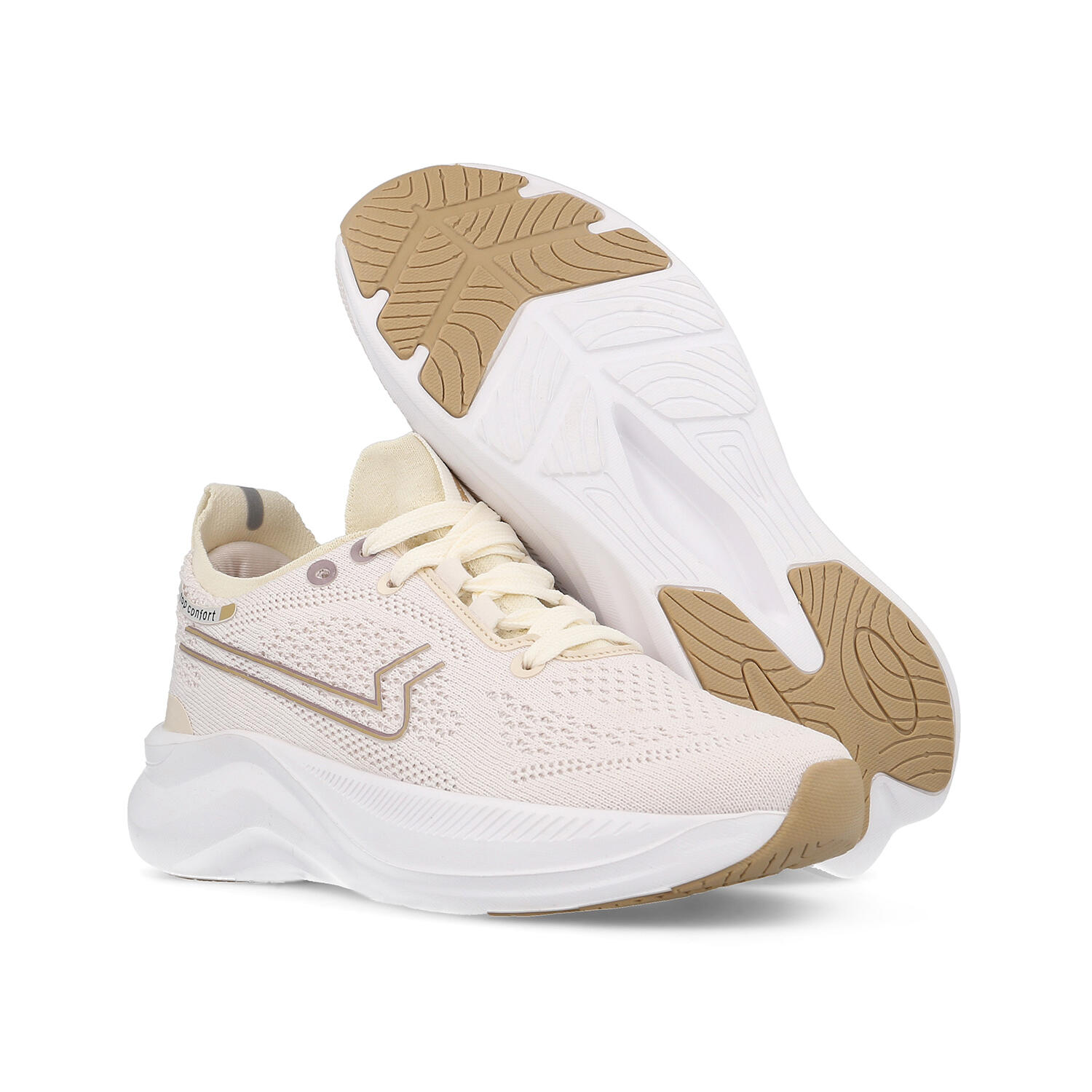 Zapatillas deportivas Mujer Enix beige 5/5