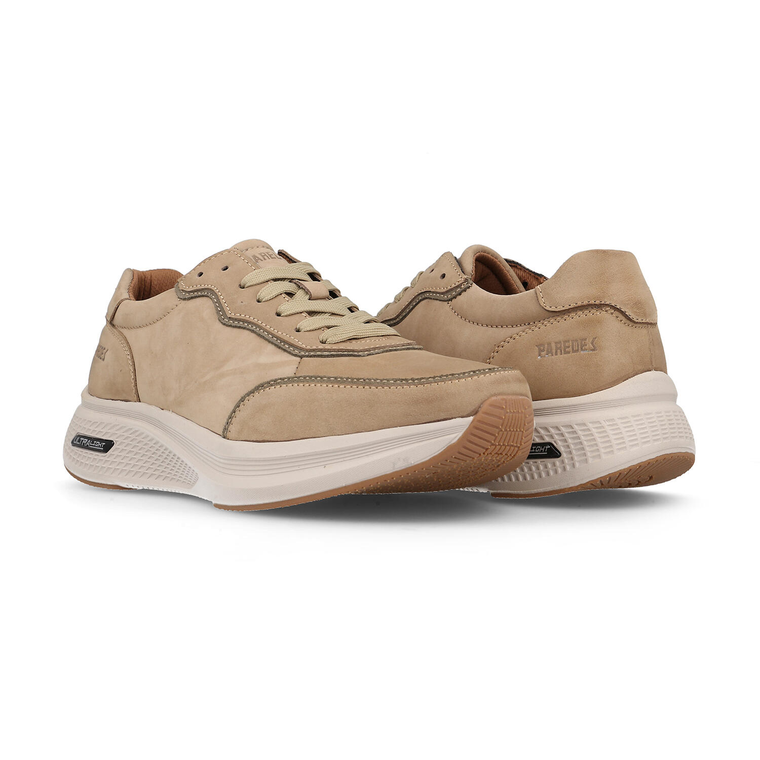 Zapatillas casual Hombre Genil marrón claro 4/5