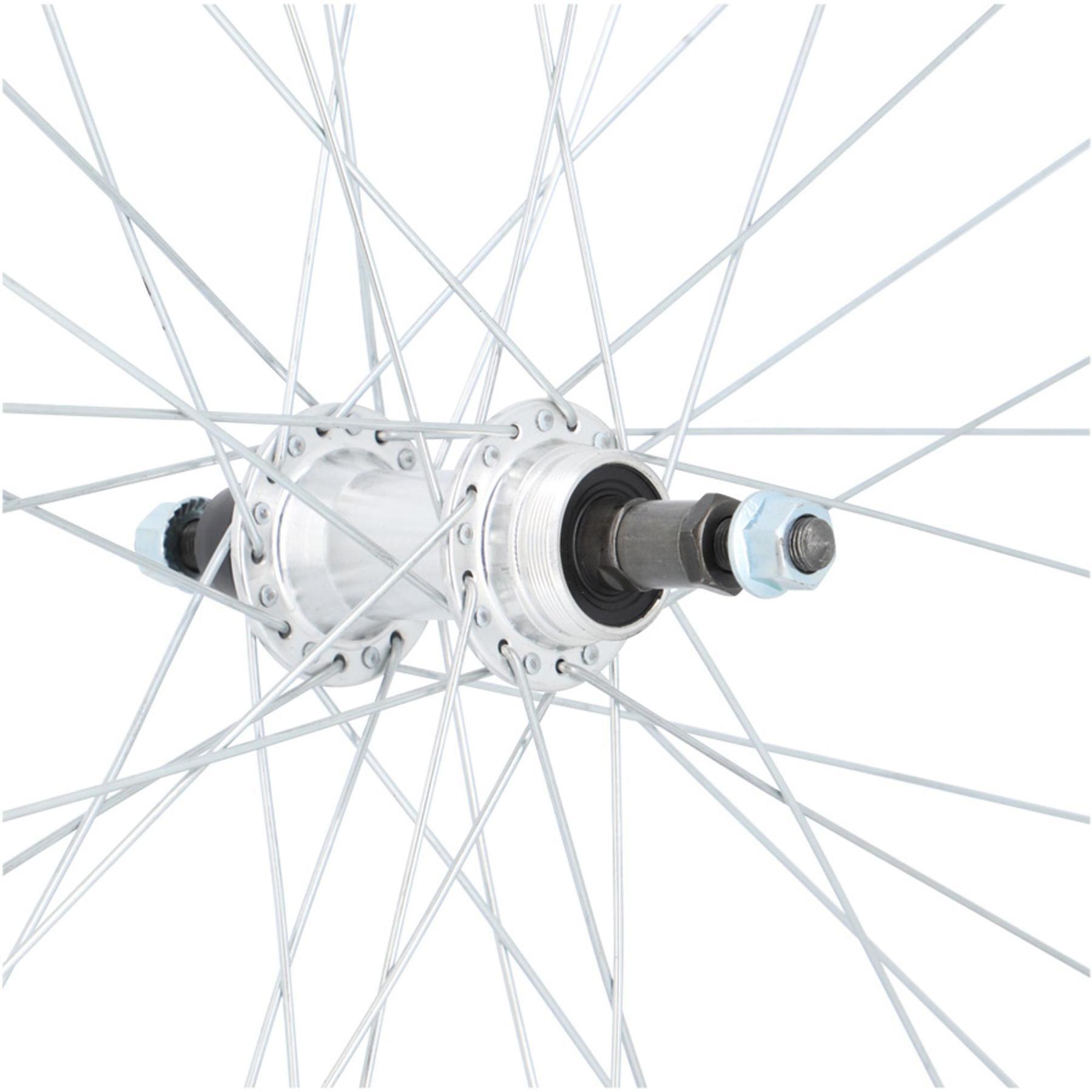 Achterwiel VTC 28" moer volle as velg Velox 2/2