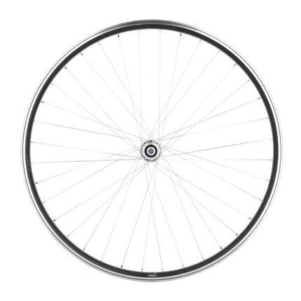 Roue arrière VTC 28" ecrou axe plein jante Velox