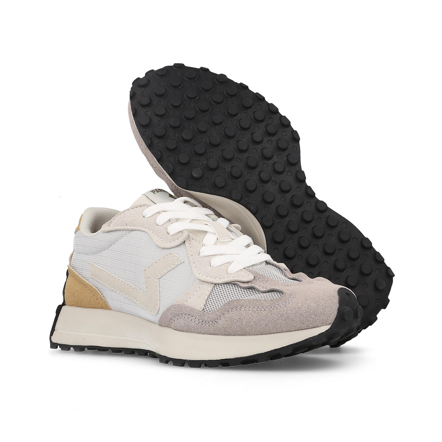 Zapatillas casual Mujer Sorvilán blanco y gris 5/5