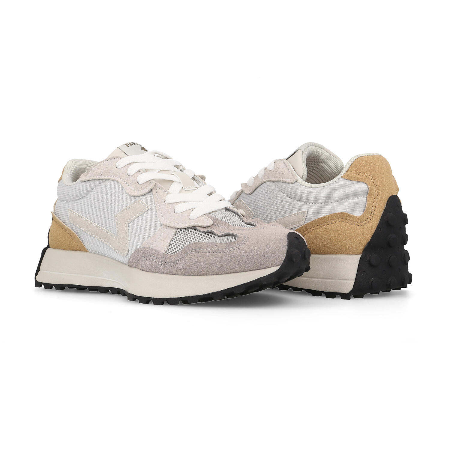 Zapatillas casual Mujer Sorvilán blanco y gris 4/5