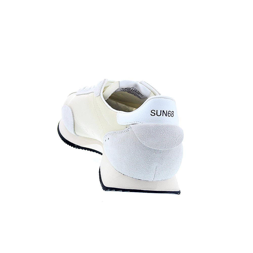 Zapatillas SUN68  Easy Runner Blanco  Hombre 3/4