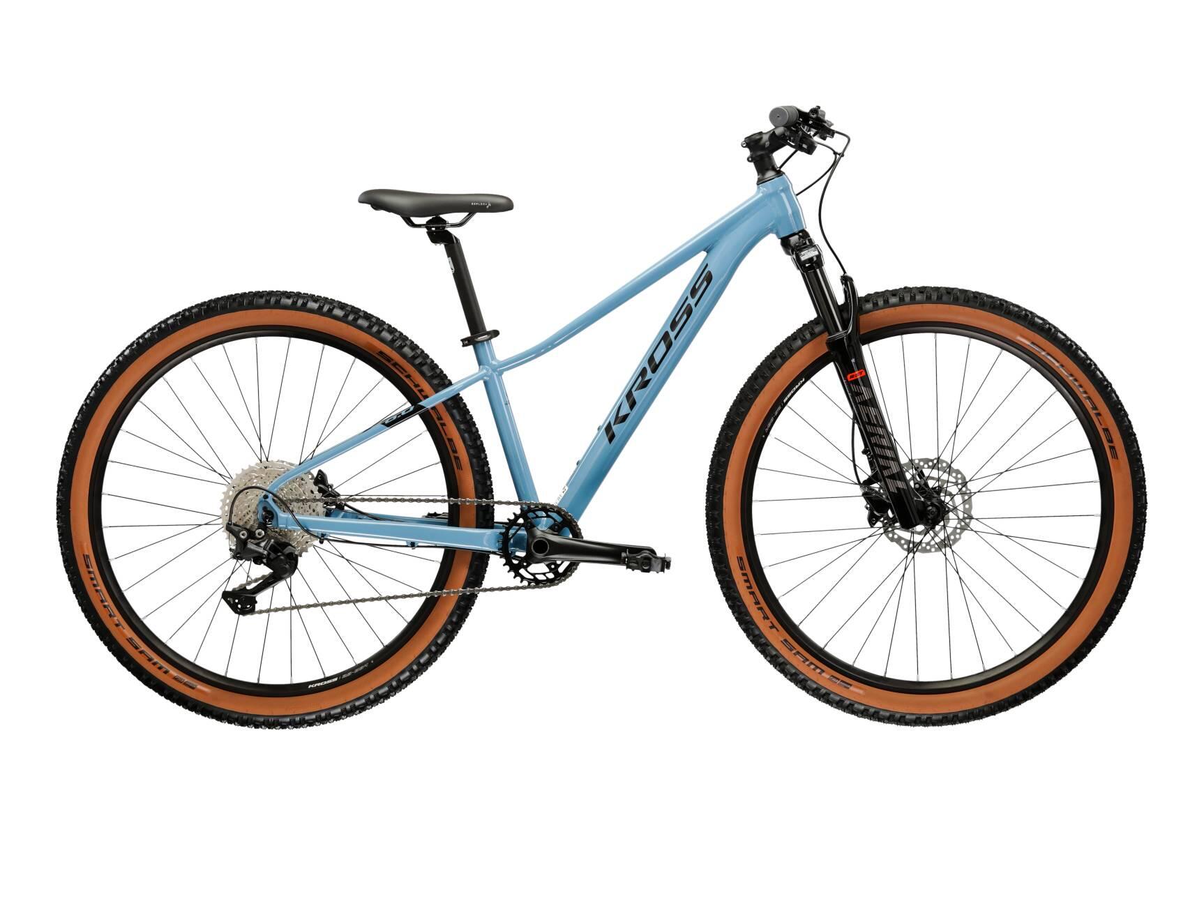 Bicicletă Kross Level Jr 6.0 27,5 XS albastru/negru