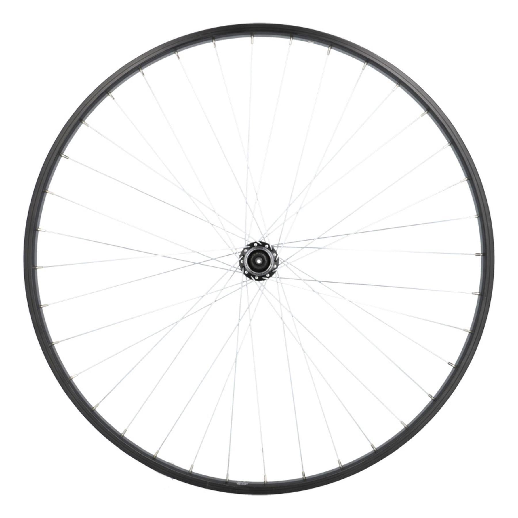 20 Zoll Hinterrad Aluminium Shimano Cues FH-QC300 7-11 fach silber Disc