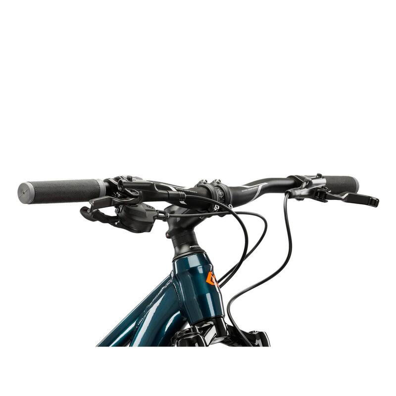 Bicicletă copii Kross Level Jr 5.0 XS 26 inch albastru/portocaliu