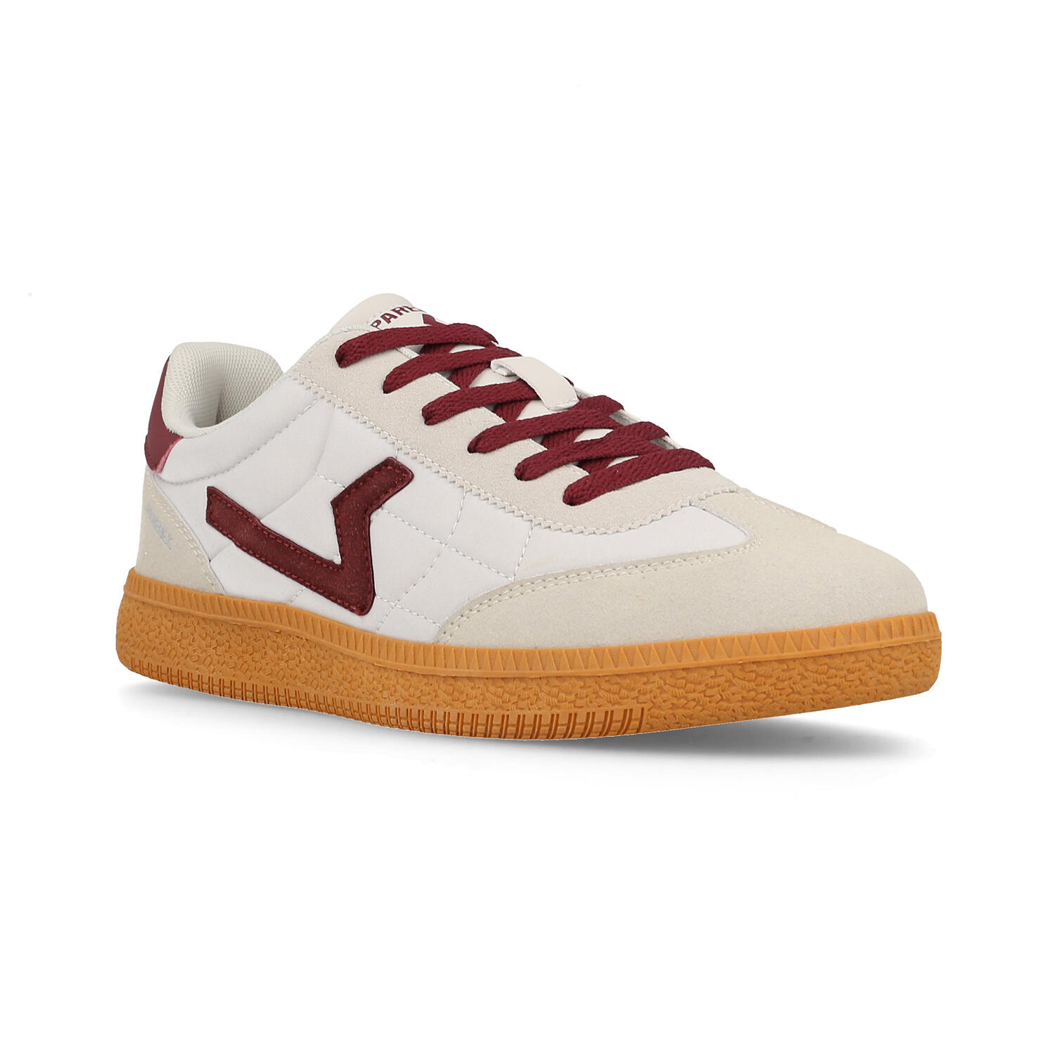 Zapatillas casual Hombre Icod blanco y rojo 2/5