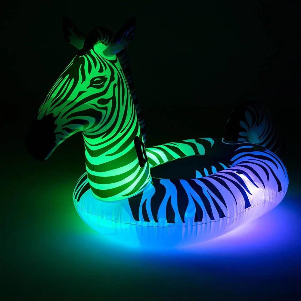 Flotteur Bestway Zebra avec lumière LED 3/7