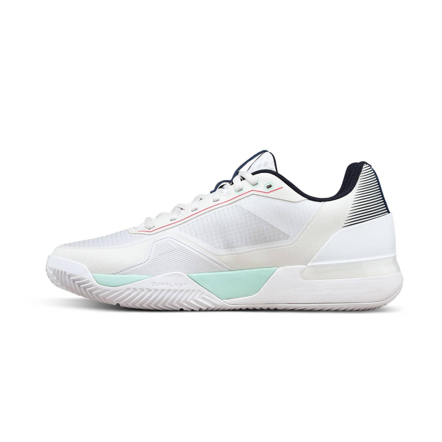 Wilson Rush Tour 5 Clay Blanc/turquoise/corail Wrs338260 3/6
