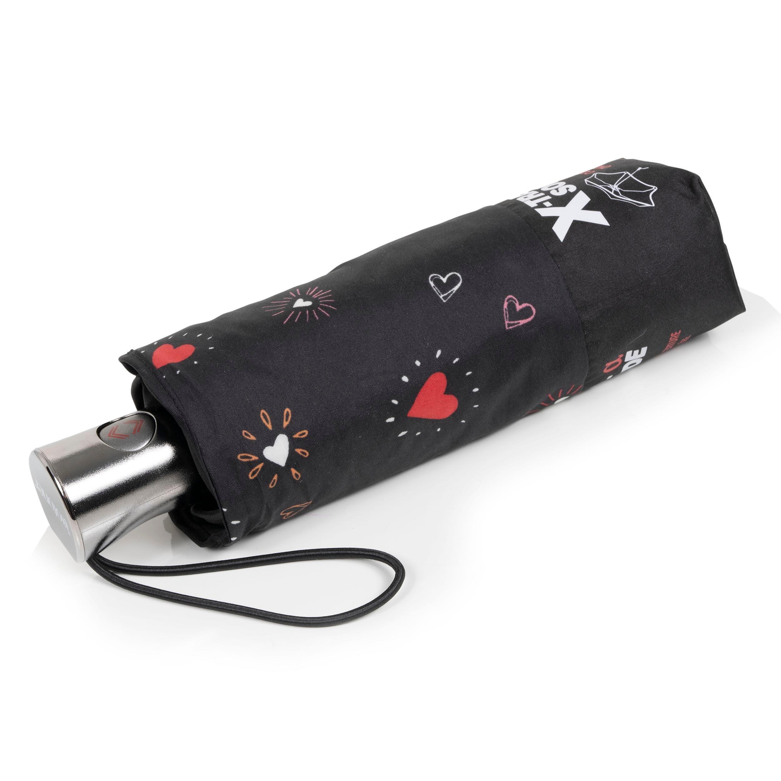 Ombrello X-TRA SOLIDE ALPHA 23 cm Cuore rosso 2/5
