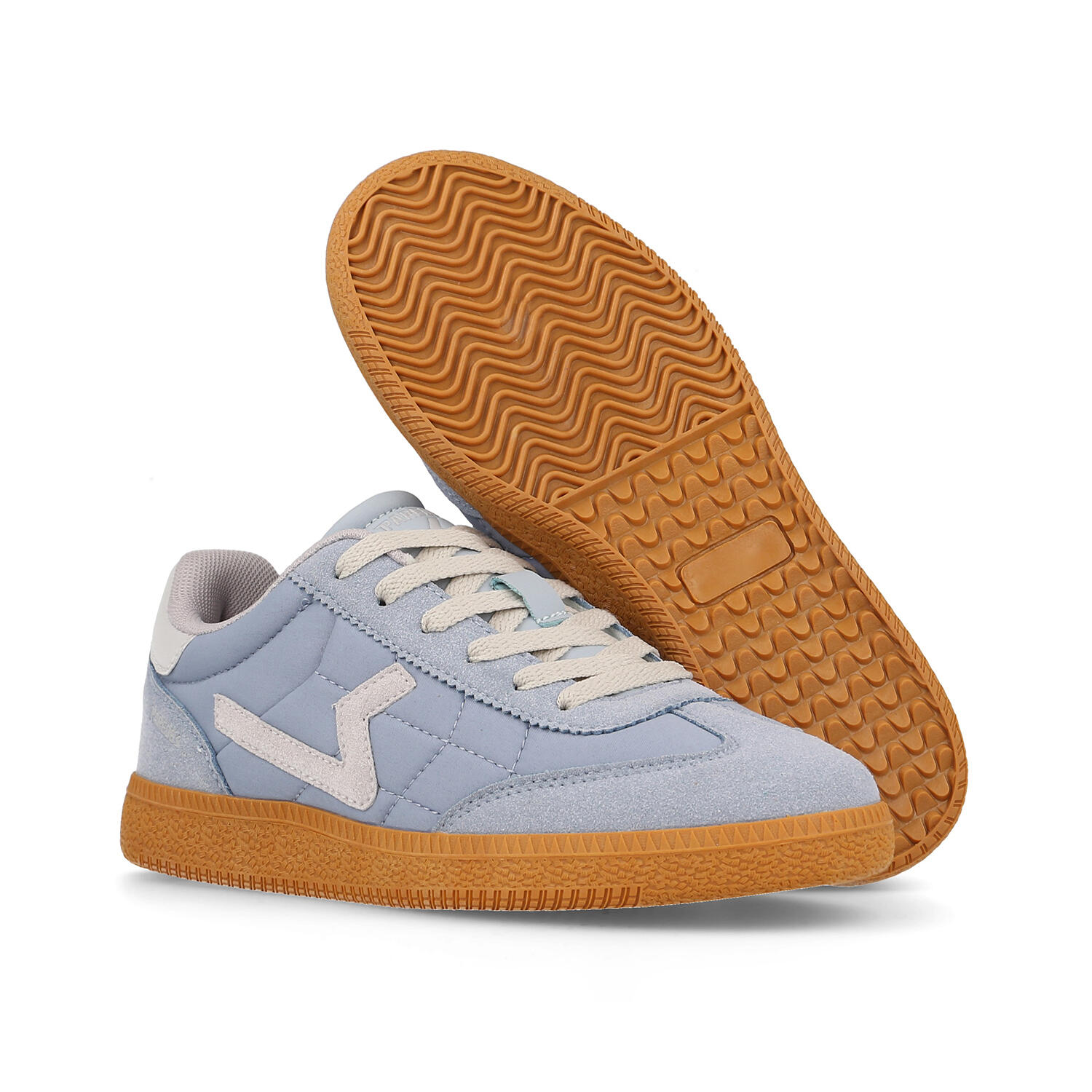 Zapatillas casual Mujer Artenara celeste 5/5