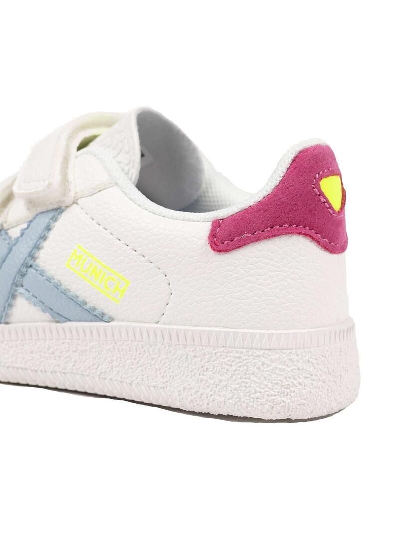 Chaussures pour enfant Munich Mini barru Blanc 3/6