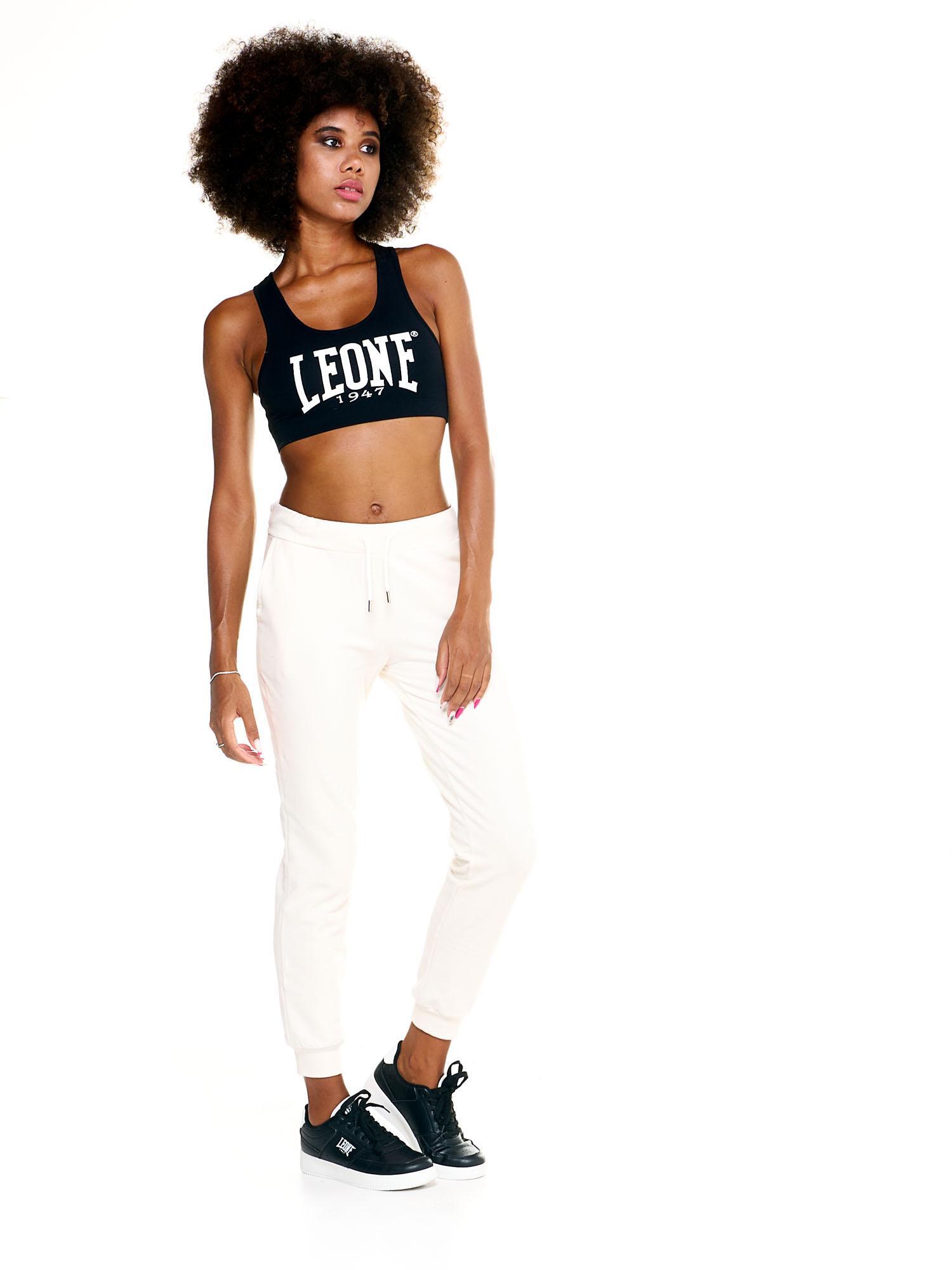 Pantaloni da tuta Leone donna con polsino Basic 3/6