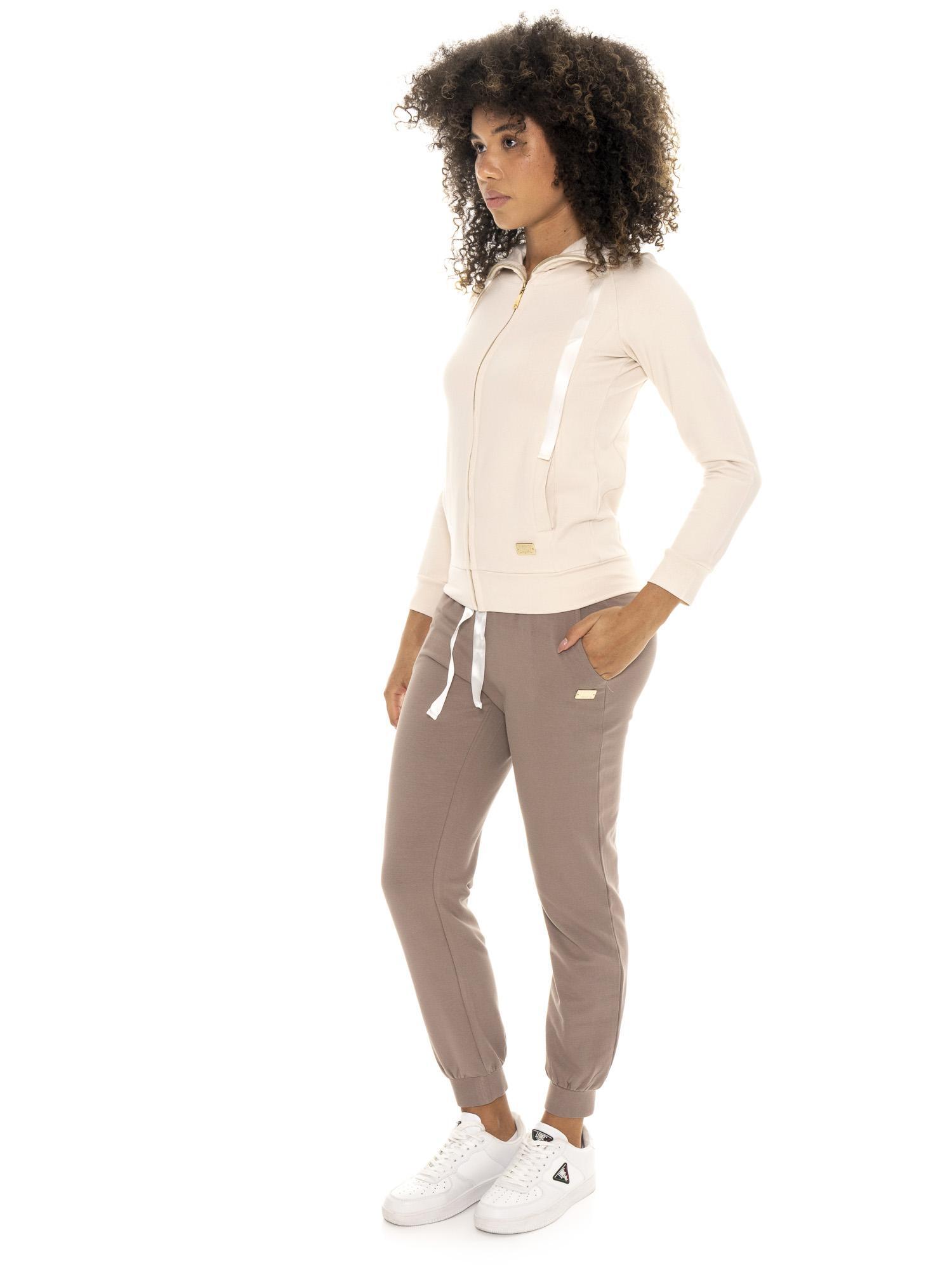 Pantalone invernale da donna con polsino Leone 1947 Chic Tones 7/7
