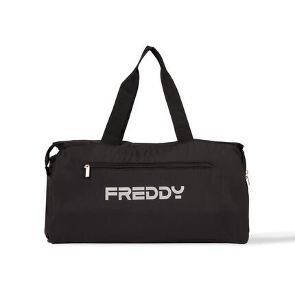 Sac de sport en nylon avec poches extérieures et logo FREDDY