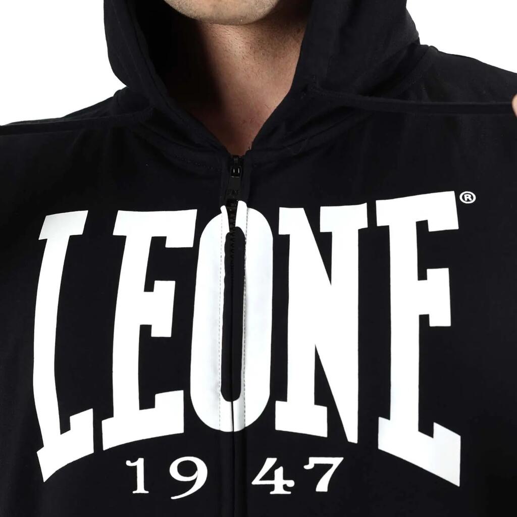 Leone Basic Men's Zip-Up Sleeveless Hoodie