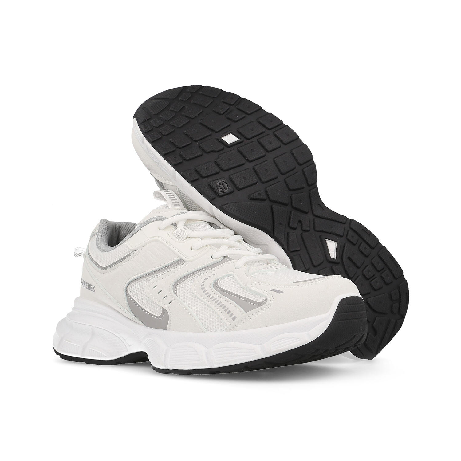 Zapatillas casual Mujer Chipiona blanco 5/5