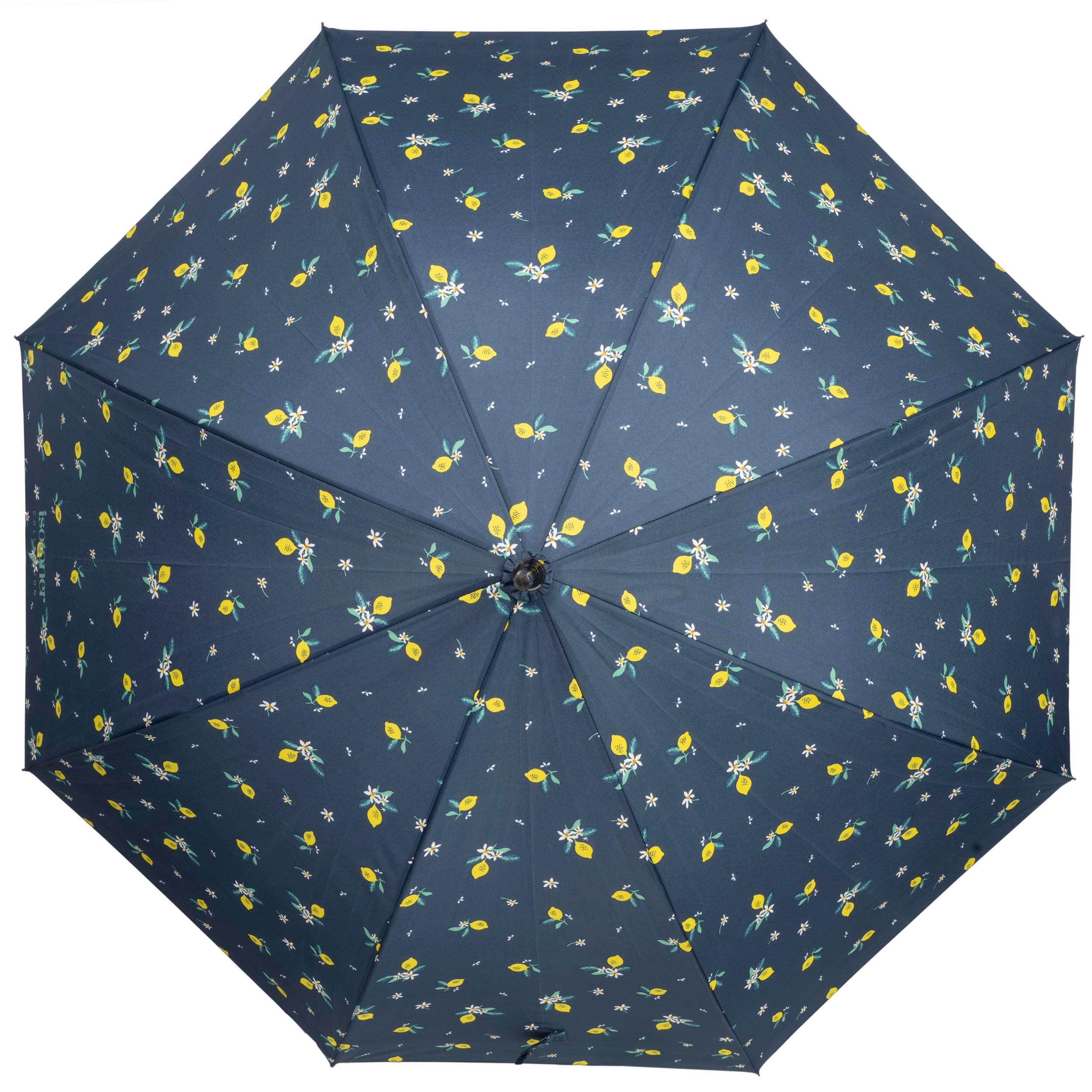 Ombrello Canne Auto giallo limone 3/5