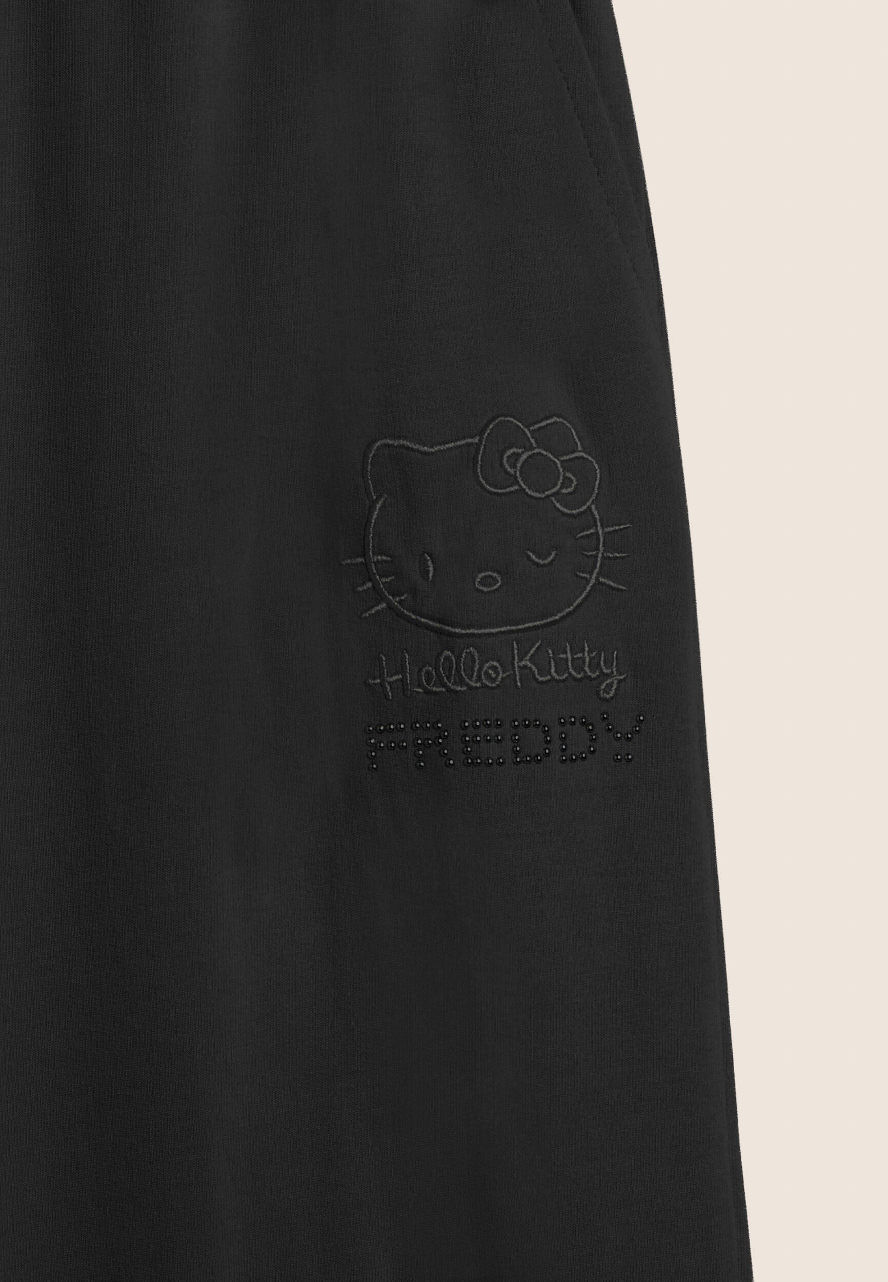 Pantaloni cropped wide leg Hello Kitty 3/3