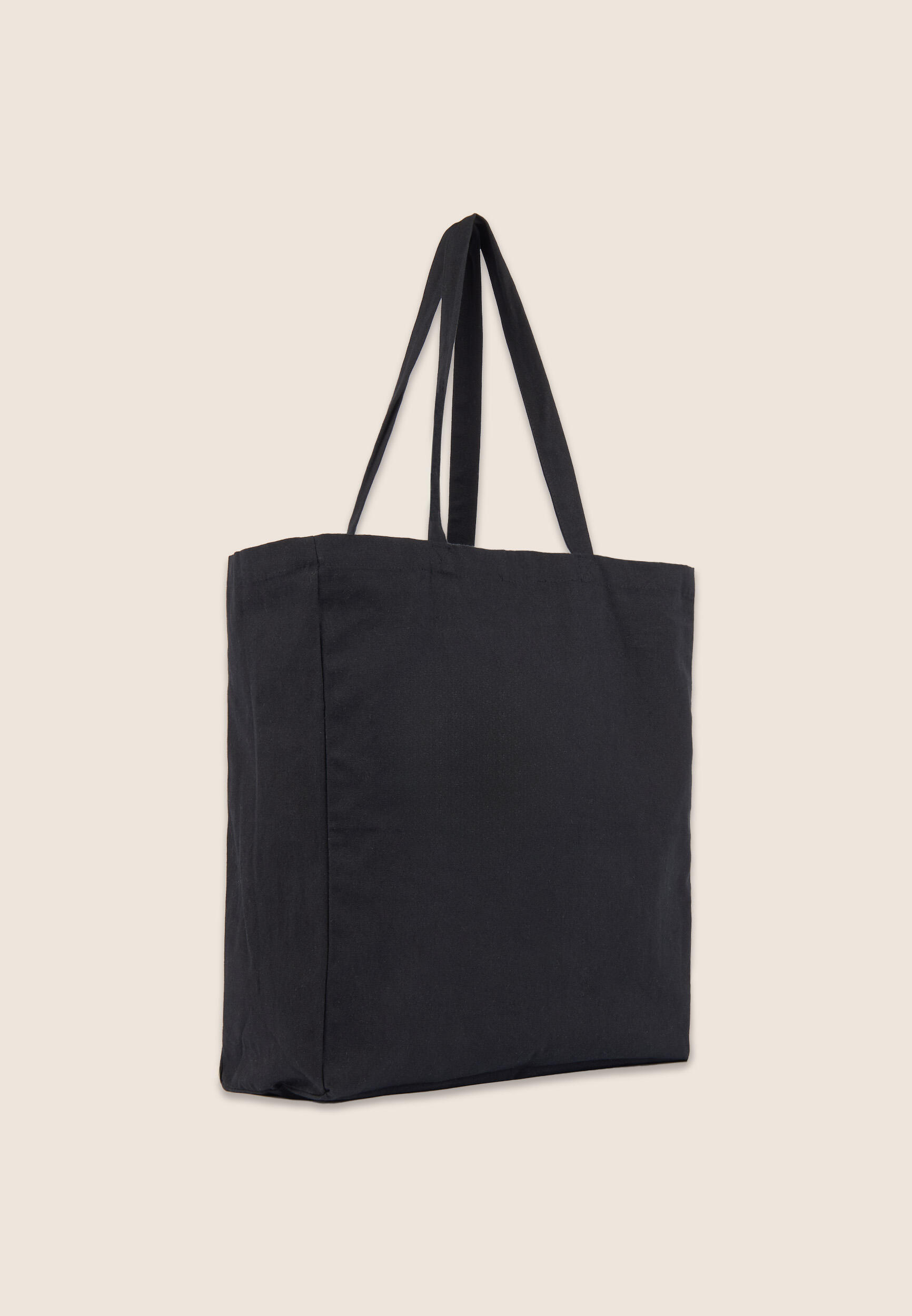 Shopper Unisex Elite x Freddy in Canvas Nero 4/4