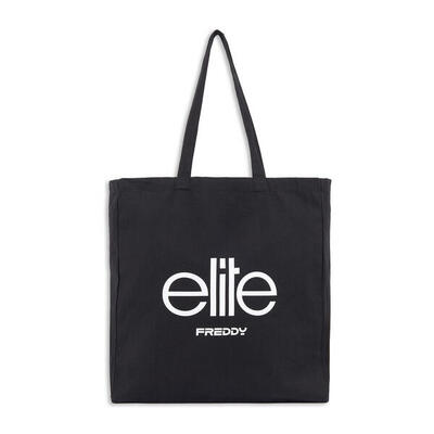 Shopper Unisex Elite x Freddy in Canvas Nero