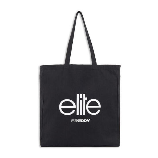 Shopper Unisex Elite x Freddy in Canvas Nero