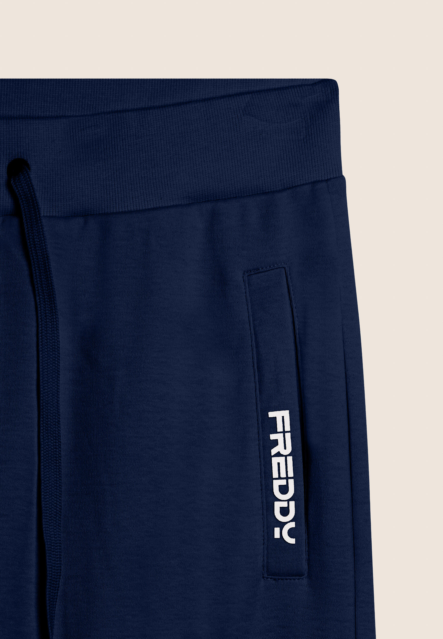 Pantalón deportivo de algodón con bolsillo trasero 3/3