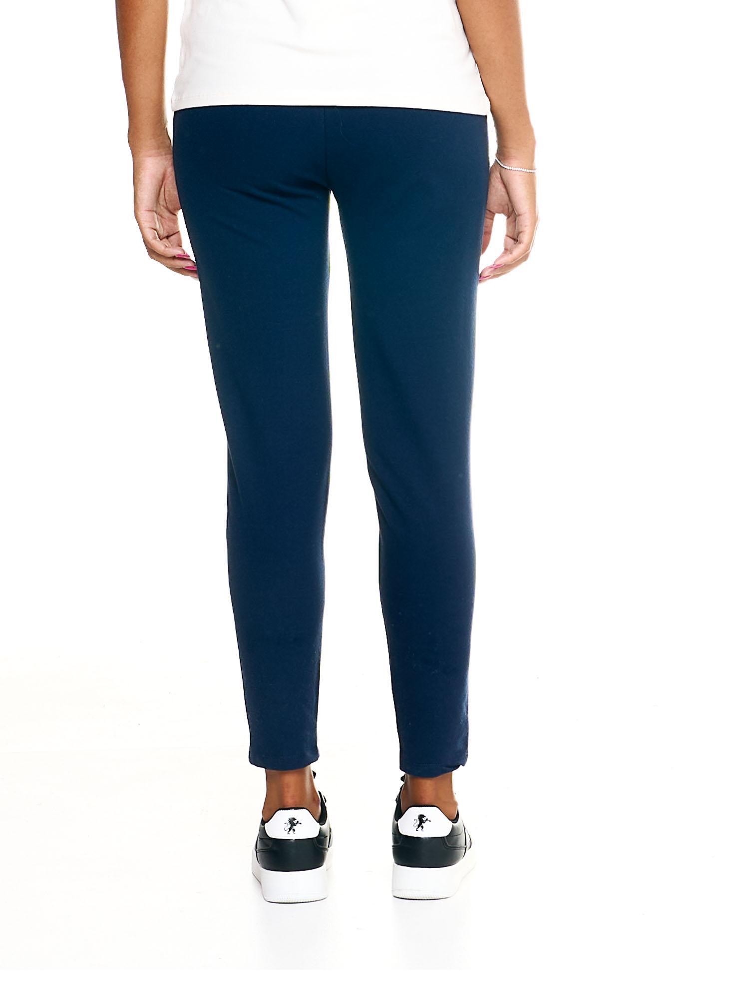 Calça de fato de treino feminina Leone com punho básico 4/8
