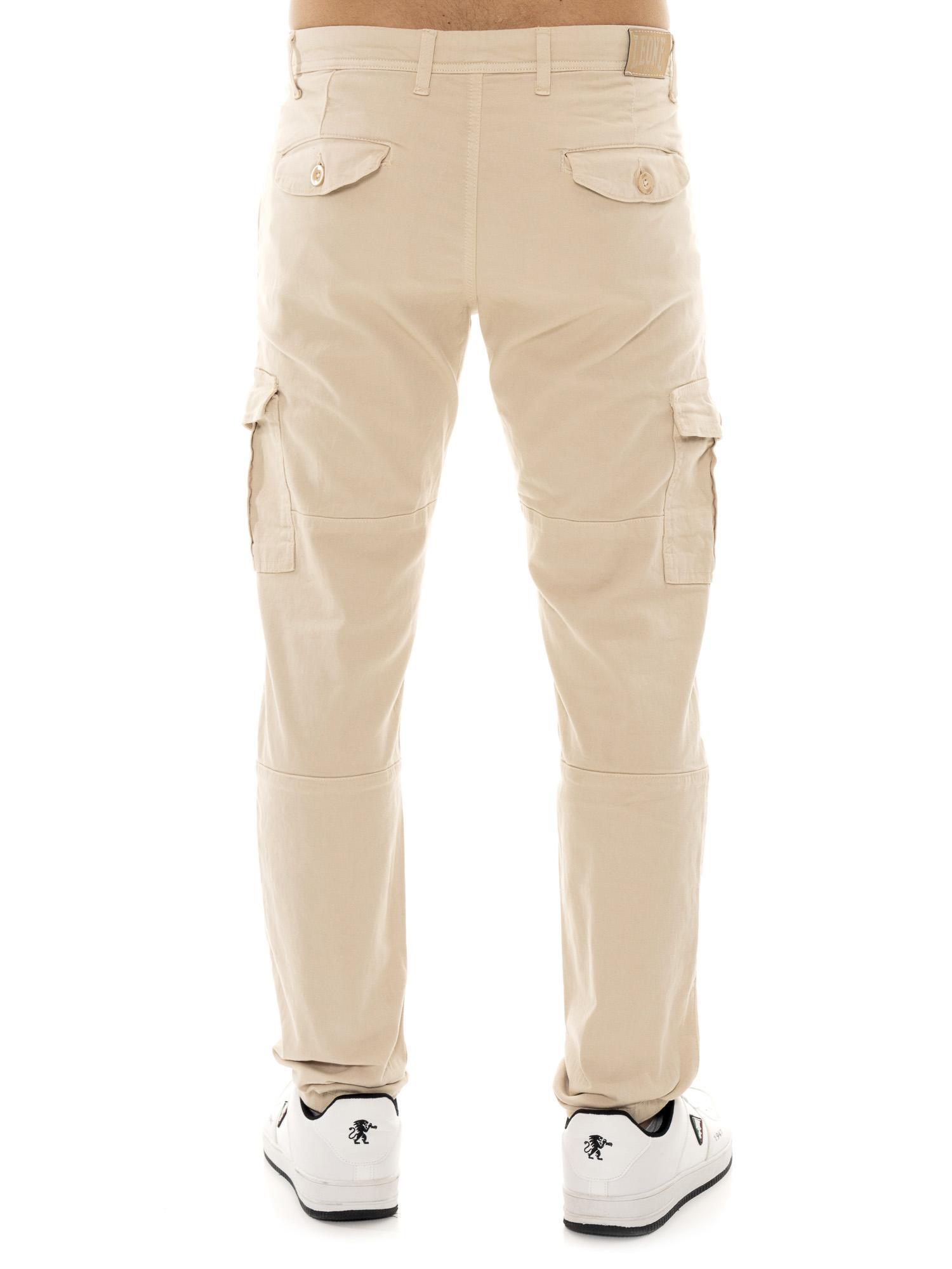 Survêtement homme Leone HJ en coton non brossé avec col et zip 4/5