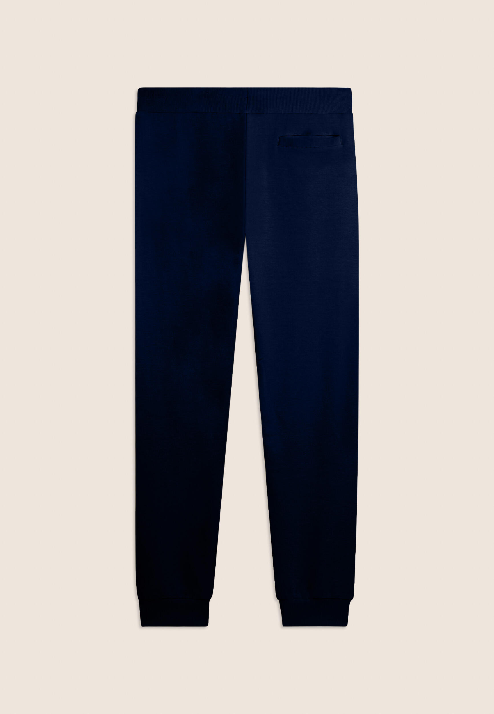 Pantalón deportivo de algodón con bolsillo trasero 2/3