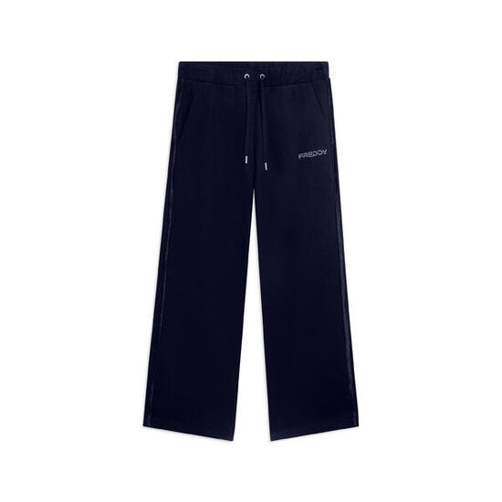 Pantalon de sport court à coupe confortable et jambes larges
