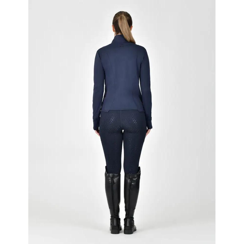 Casaco de equitação com fecho zip completo ajustado para mulher Dublin 2/3