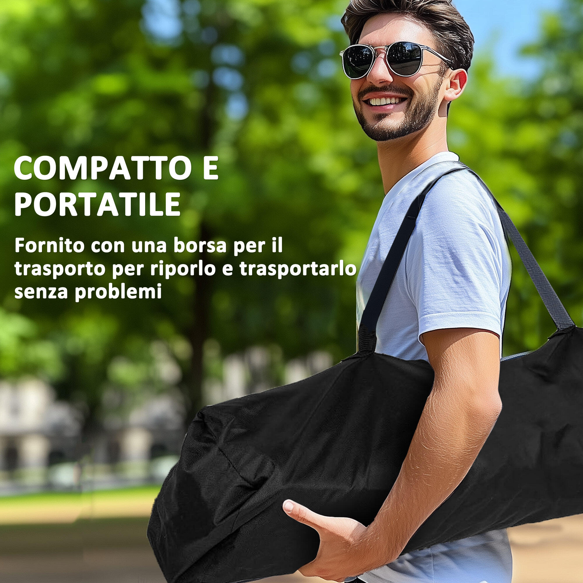 Outsunny Set 2 Sedie da Campeggio Pieghevoli con 2 Tasche Portabicchieri Rosso 7/7